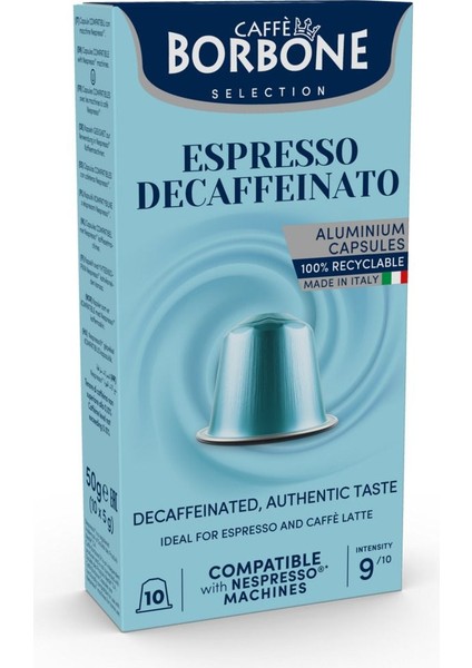 Decaffeinated Alüminyum Kapsül 10