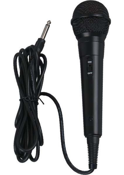 2,5 Metre Kablolu Dinamik Mikrofon Karaoke Hoparlörü Profesyonel Pc Müzik Kayıt Şarkı El Mikrofon