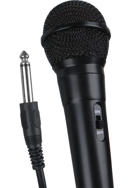 2,5 Metre Kablolu Dinamik Mikrofon Karaoke Hoparlörü Profesyonel Pc Müzik Kayıt Şarkı El Mikrofon
