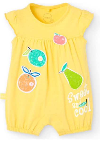 Kız Bebek Kısa Tulum