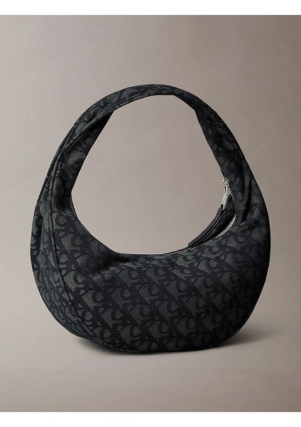 Ckj Monogram Pınched Medıum Shou Kadın Siyah Çanta LV04F3206G-UB1