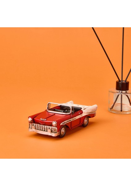 Home Dekoratif Metal Araba - Kırmızı - 17 cm fiyatları