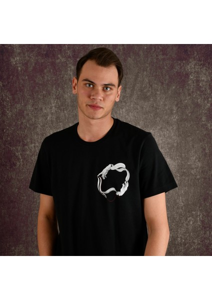 Connect Pocket Erkek Baskılı T-Shirt fiyatları