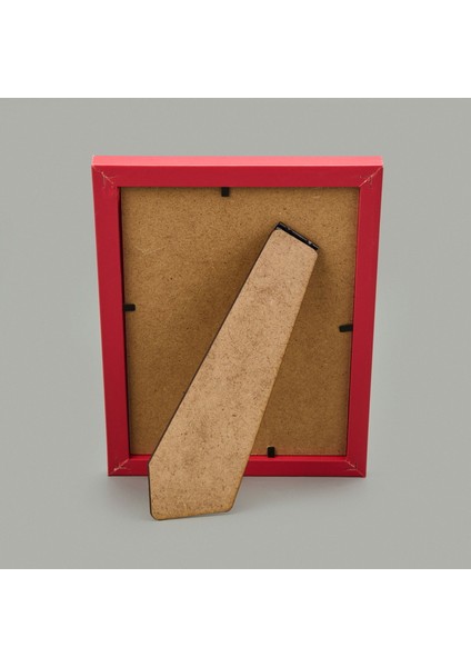 Deco Ahşap Çerçeve - Kırmızı - 13X18 cm modelleri