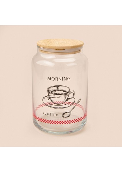 Toskana Jar 3'lü Kavanoz Seti - Açık Kahverengi / Şeffaf modelleri