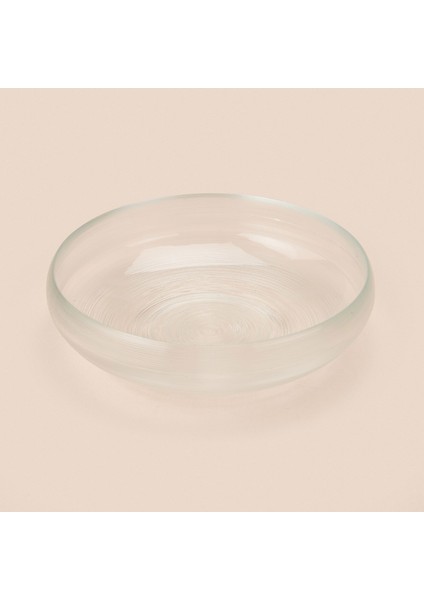 California Cam Salata ve Meyve Kasesi - Şeffaf - 26 cm