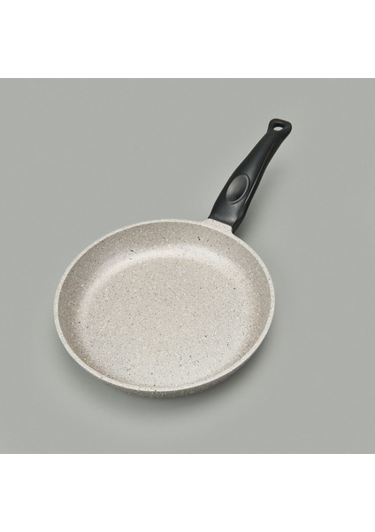 Döküm Tava - Bej / Siyah - 24 cm