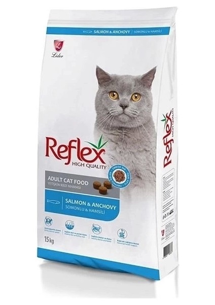 Reflex Adult Somon ve Hamsili Yetişkin Kedi Maması 15 kg