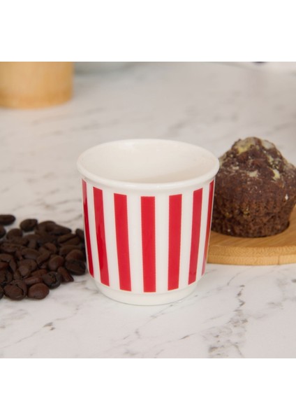 Kitchen Have Fun Espresso Fincanı - Kırmızı - 80 ml