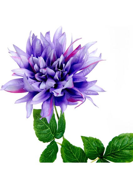 Dekoratif Dahlia Mor Yapay Çiçek - 64 cm modelleri