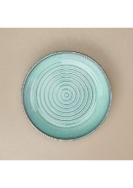 Zest Çukur Tabak - Yeşil - 21 cm