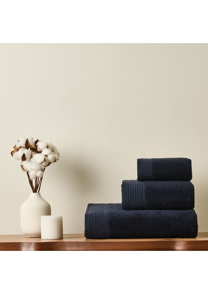 Soft Premium Yüz Havlusu - Lacivert - 50X90 cm fiyatları