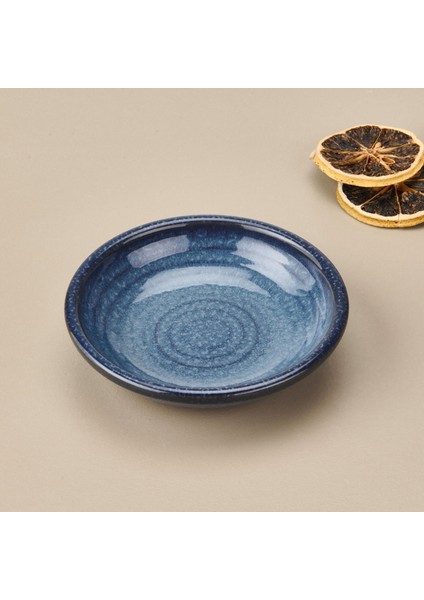 Zest Çukur Tabak - Mavi - 13 cm