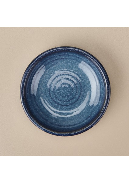 Zest Çukur Tabak - Mavi - 13 cm