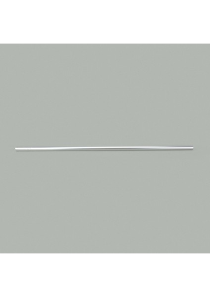 Paslanmaz Çelik Düz Oklava - Gri - 76 cm fiyatları