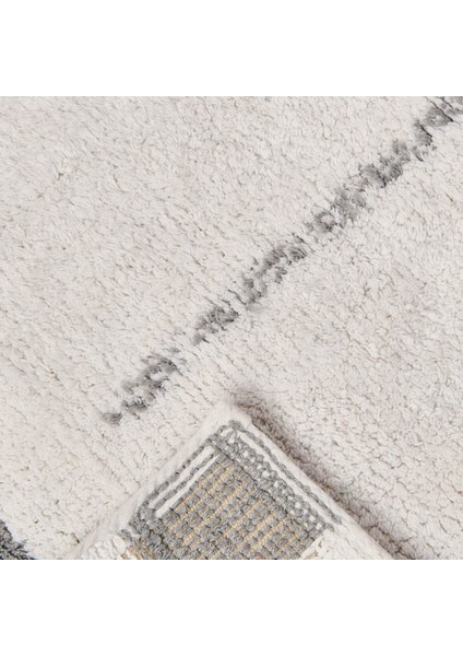 Soft Palm Tufting Banyo Paspası - Beyaz - 60X90 cm modelleri