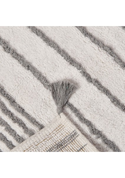 Soft Line Tufting Banyo Paspası - Beyaz - 60X90 cm modelleri