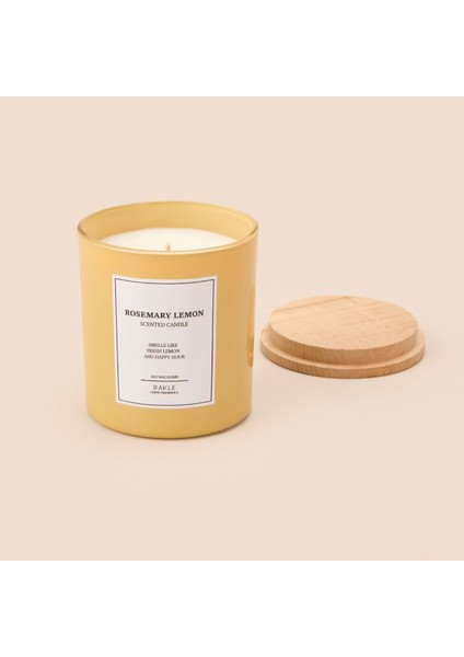 Le Jardin Rosemary Lemon Kokulu Mum - Sarı - 200 gr