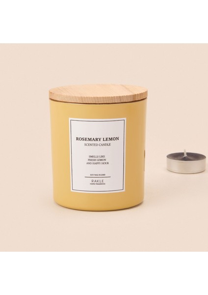 Le Jardin Rosemary Lemon Kokulu Mum - Sarı - 200 gr fiyatları