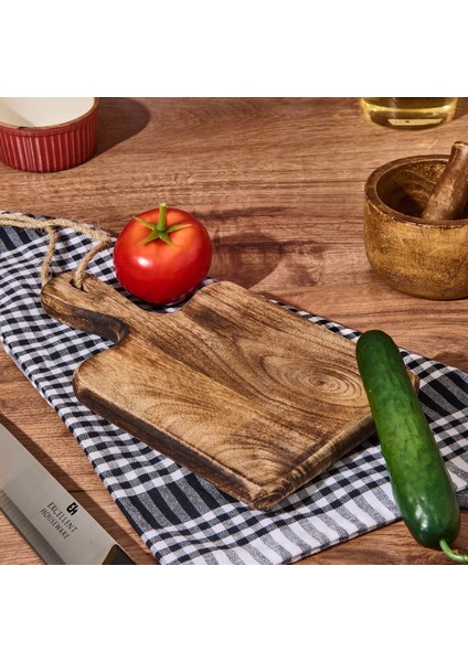 Houseware Mango Sunum Tahtası - Kahverengi - 25X15 cm