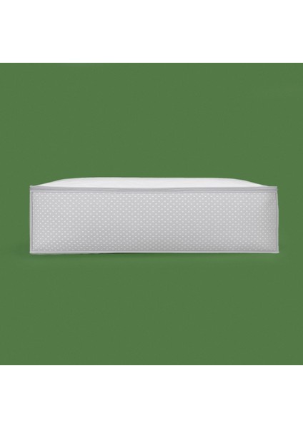 Home Yatak Altı Şeffaf Baza Hurcu - Gri - 80X50X20 cm