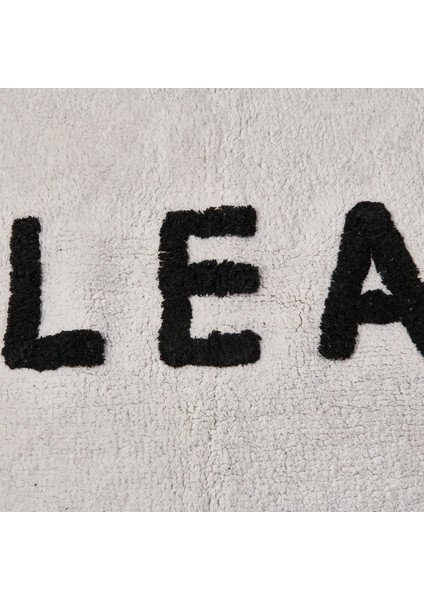 Soft Clean Tufting Banyo Paspası - Beyaz - 60X90 cm fiyatları