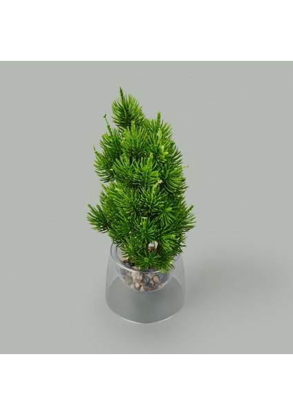 Dekor Yapay Çam Ağacı - Asorti - 26X15 cm modelleri