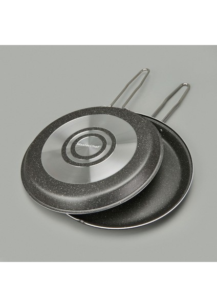 Ikiz Balık Tavası - Siyah - 32 cm