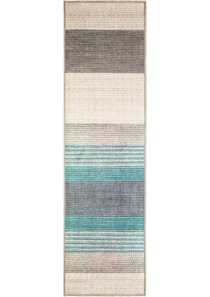 Soft Loha Mutfak Halısı - Mavi - 50X180 cm