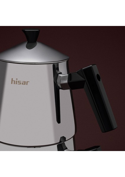 Heybeli Plus Maxi Çelik Çaydanlık - Siyah - 1,7 Lt + 1,5 Lt fiyatları