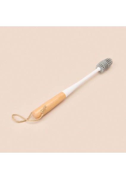 Bambu Saplı Şişe Fırçası - Asorti - 32 cm