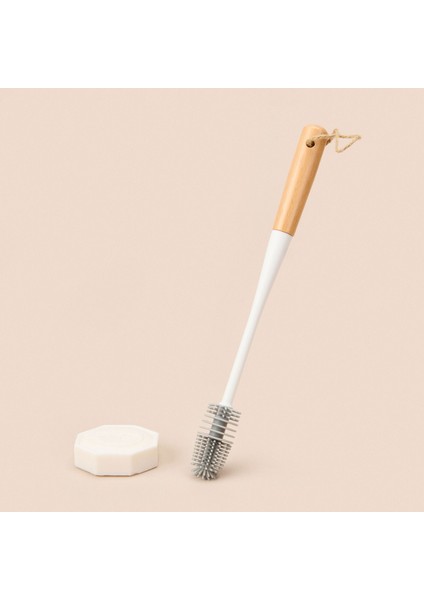 Bambu Saplı Şişe Fırçası - Asorti - 32 cm fiyatları