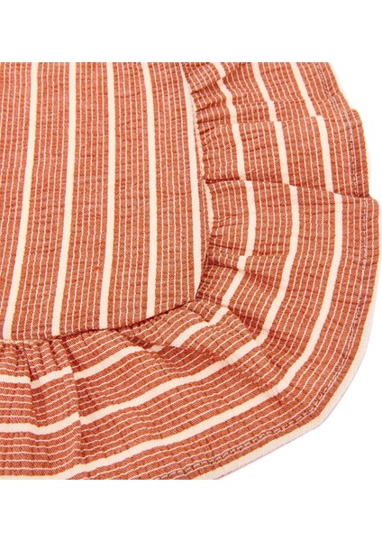 Soft Fırfırlı Runner - Kiremit - 40X126 cm modelleri