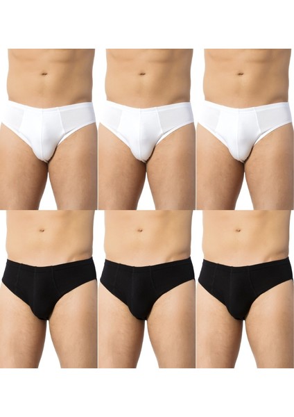 6'lı Paket Bamboo Erkek Slip
