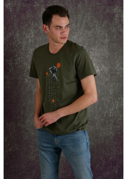 Funnyman Erkek Baskılı T-Shirt indirimleri
