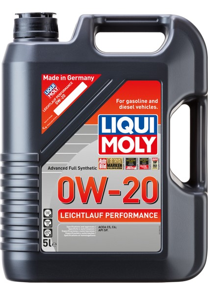 Leicht­lauf Perform­ance 0W -20 (5 Litre) Yeni Üretim Tarihli