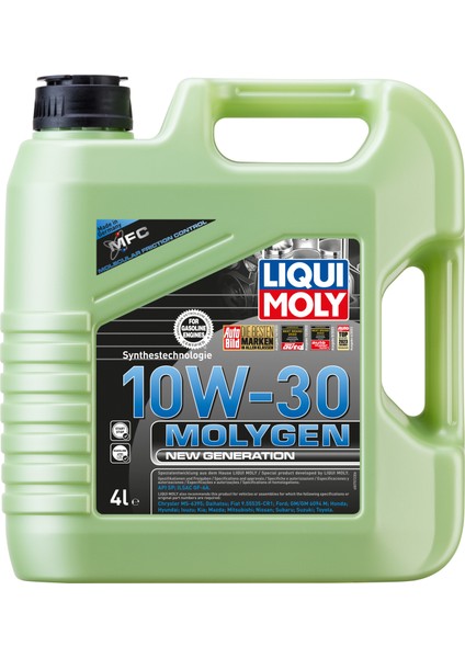 Molygen New Generation 10W -30 (4 Litre) Yeni Üretim Tarihli