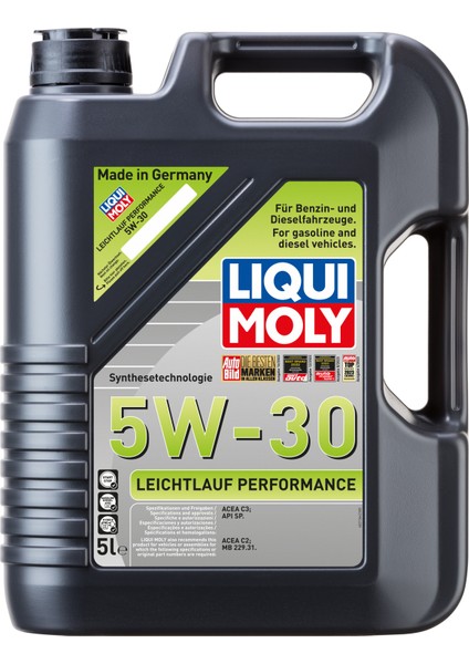 Leichtlauf Performance 5W -30 (5 Litre) Yeni Üretim Tarihli