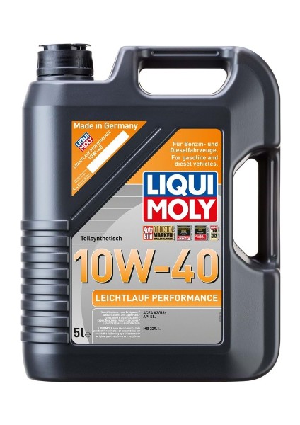 Leichtlauf Performance 10W -40 (5 Litre) Yeni Üretim Tarihli
