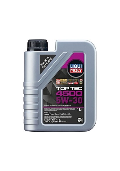 Top Tec 4500 5W -30 (1 Litre) Yeni Üretim Tarihli