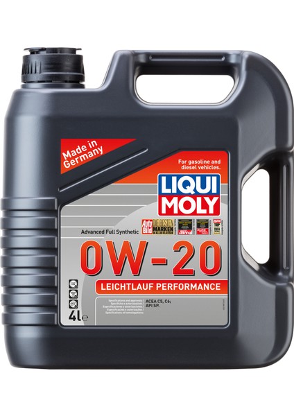 Leicht­lauf Perform­ance 0W -20 (4 Litre) Yeni Üretim Tarihli