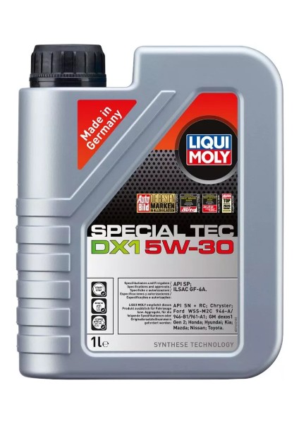 Special Tec Dx1 5W -30 (1 Litre) Yeni Üretim Tarihli