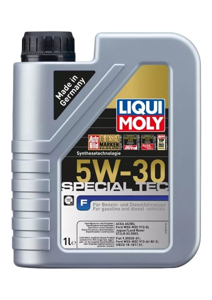 Special Tec F 5W -30 Motor Yağı (1 Litre) Yeni Üretim Tarihli