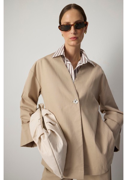 %100 Pamuk Gabardin Ceket Pantolon Takım