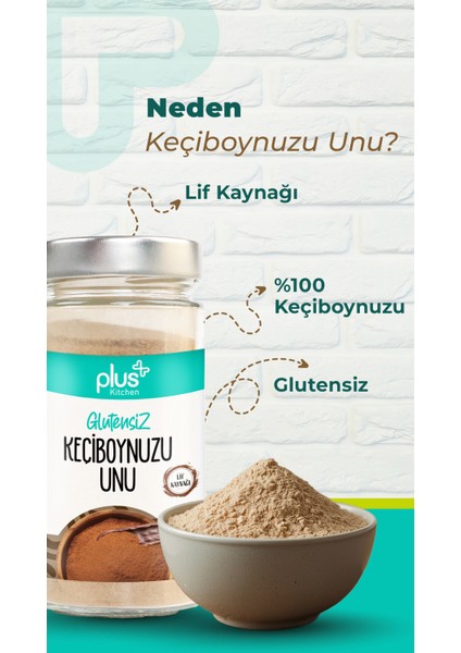 Glutensiz Keçiboynuzu Unu 350 gr