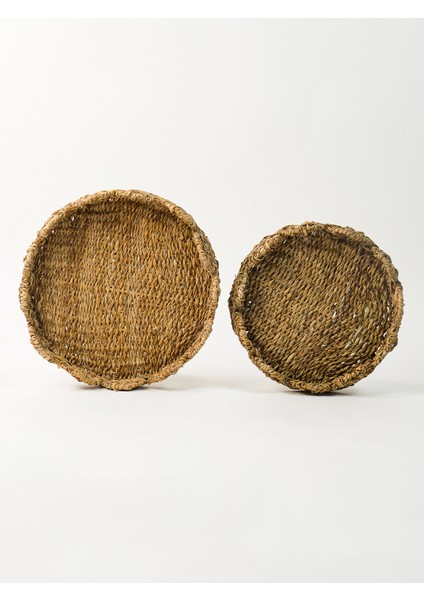 Alvora 2'li Hasır Tepsi (33 x 7 Cm) modelleri