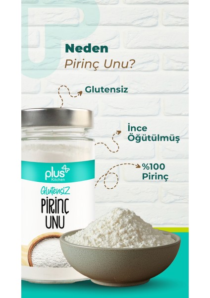 Glutensiz Pirinç Unu 300 gr fiyatları