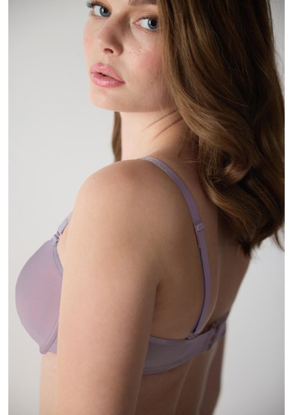 2169 Kadın Ortası Dekolte Düz Kumaşlı Destekli Sütyen-Çinko fiyatları