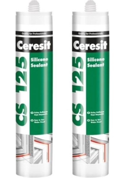 Cs 225 Silikon Beyaz 280G 2 Adet