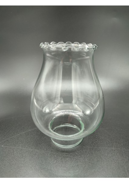 Gaz Lambası Camı.şeffaf Renkte (Alt Yuva çapı:5,00cm-h:13,00cm)Mum Ampule Göre.